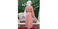 Abaya Kimono  classic pink